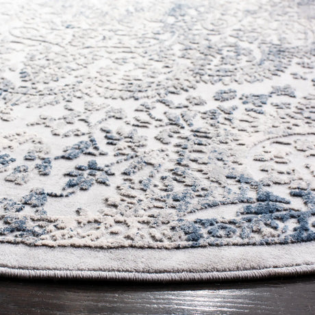 Safavieh Invista 6'-7" x 6'-7" Rug in Grey / Blue