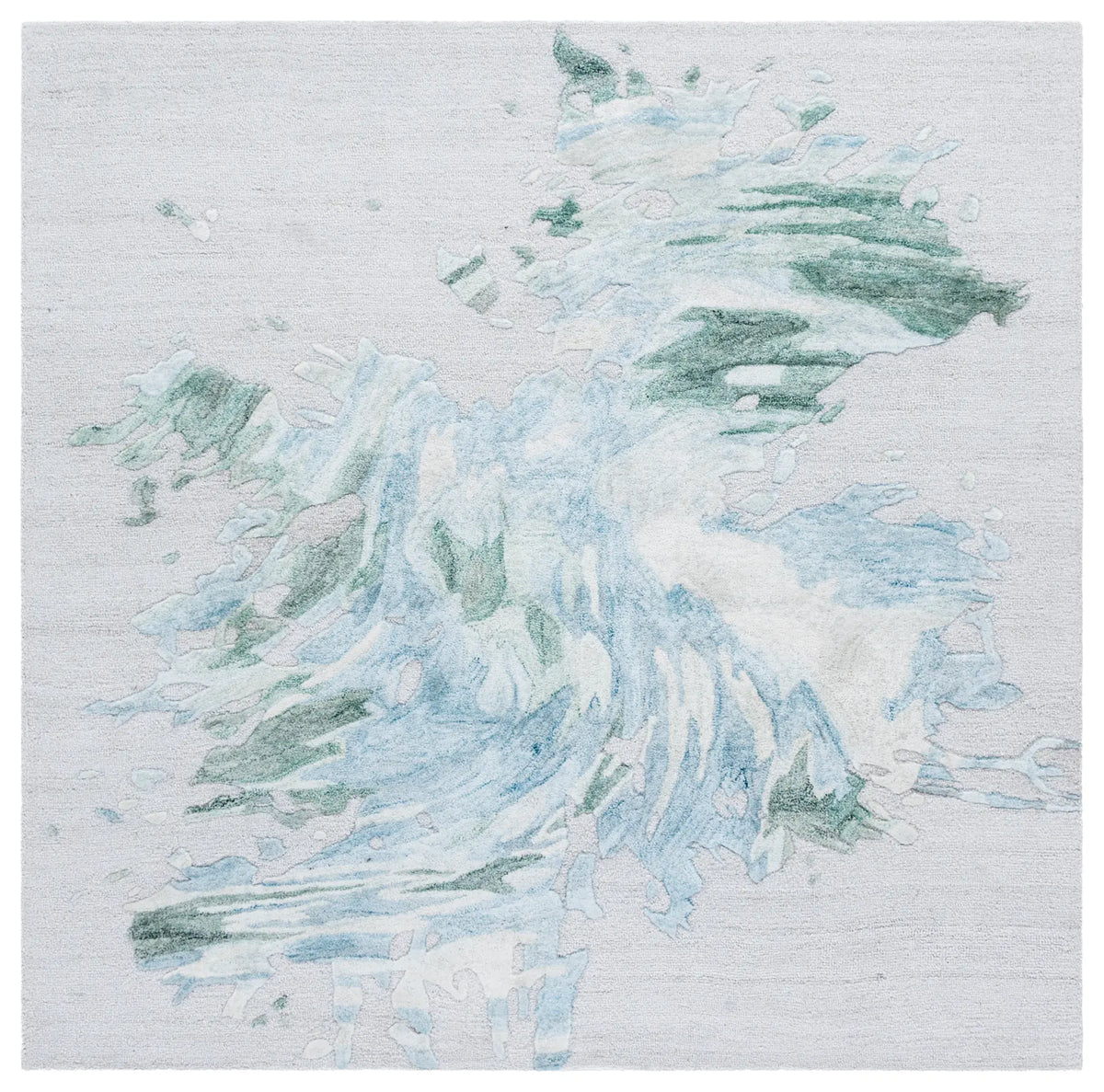 Safavieh Fifth Avenue 6'-0" x 6'-0" Rug in Grey / Light Blue