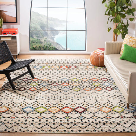Safavieh Amsterdam 10'-0" x 14'-0" Rug in Ivory / Multi