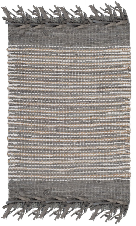 Safavieh Vintage Leather 2'-0" x 3'-0" Rug in Grey / Multi