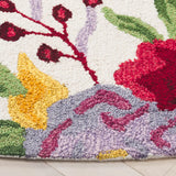 Safavieh Easy Care 6'-0" x 6'-0" Rug in Ivory / Red