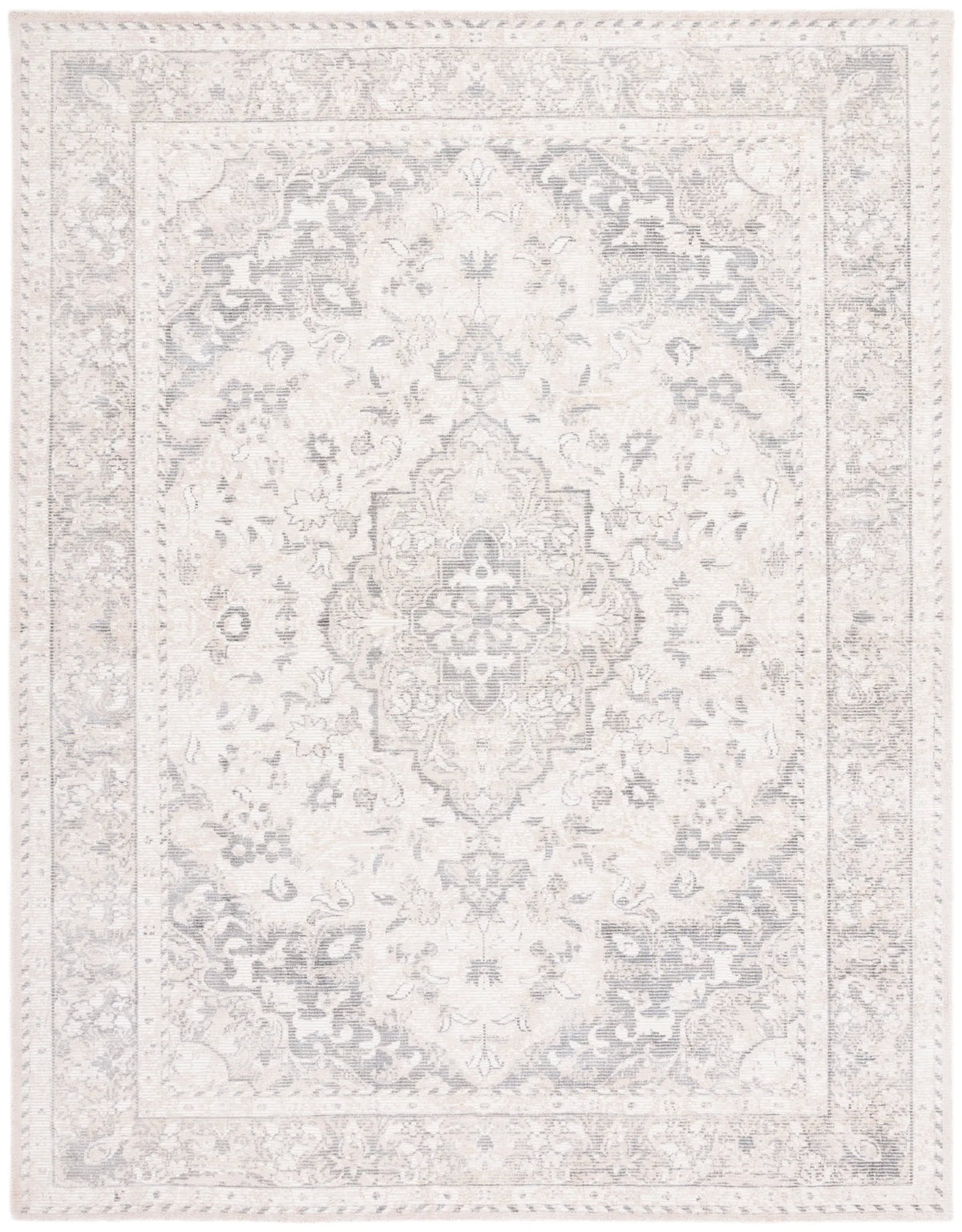 Safavieh Restoration Vintage 10'-0" x 14'-0" Rug in Grey / Ivory