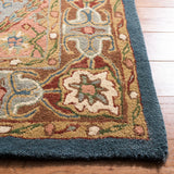Safavieh Heritage 6'-0" x 9'-0" Rug in Green / Red