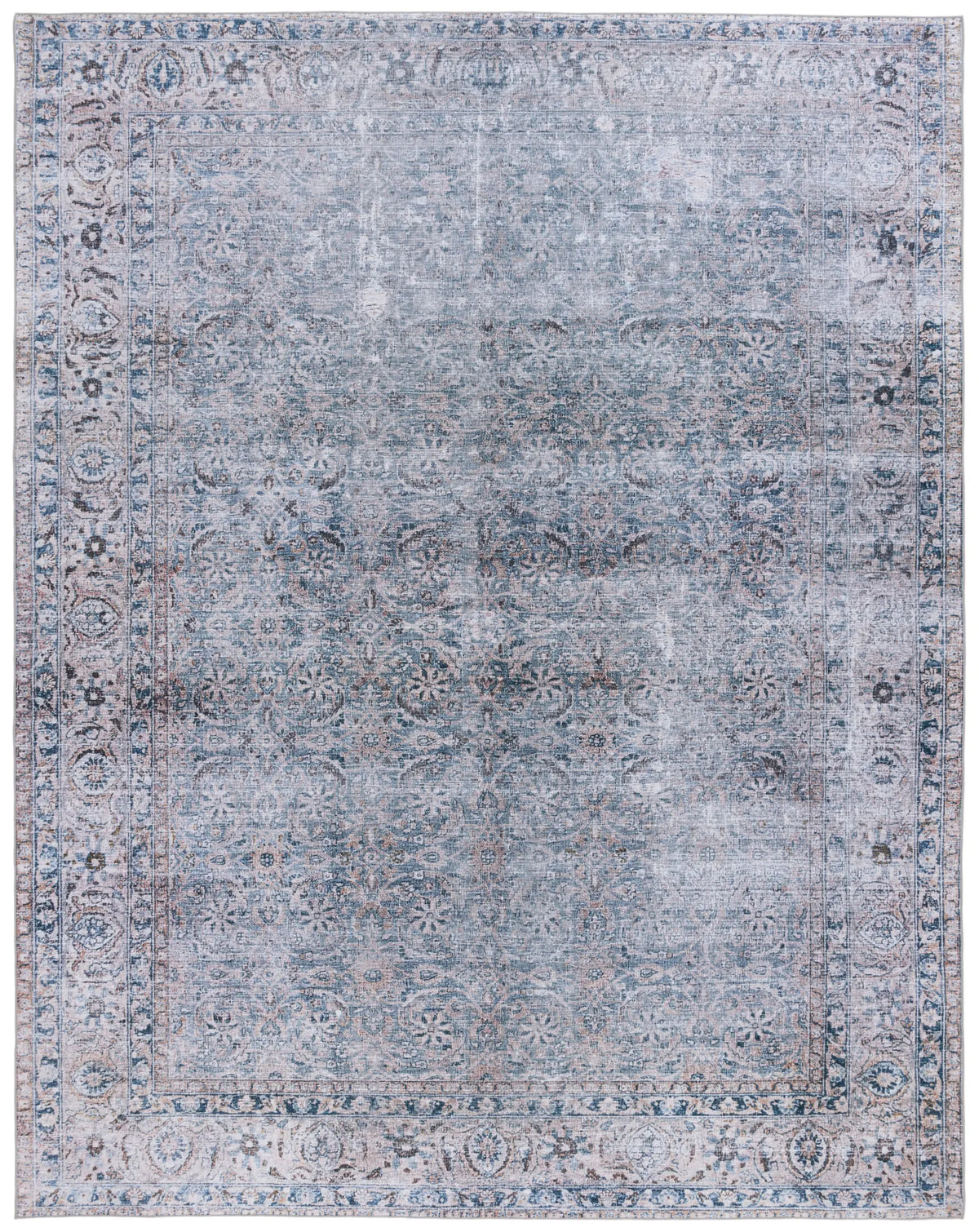 Safavieh Tucson 10'-0" x 14'-0" Rug in Green Blue / Beige