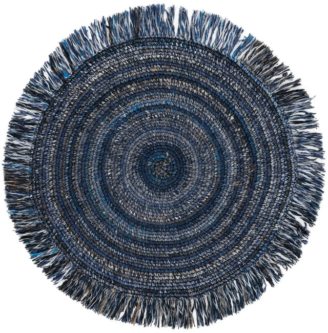 Safavieh Renewal 3'-0" x 3'-0" Rug in Navy / Beige