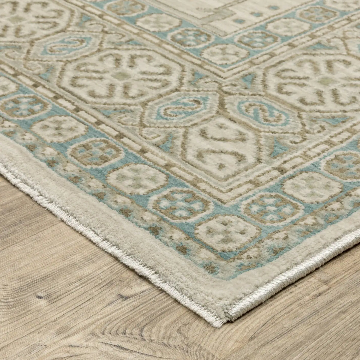 Oriental Weavers Sphinx Maeve MAE05 Blue Rugs - corner detail