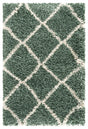 Safavieh Hudson Shag 2'-0" x 3'-0" Rug in Green / Ivory