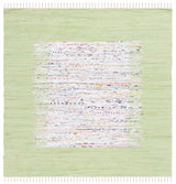 Safavieh Montauk 6'-0" x 6'-0" Rug in Ivory / Sea Green