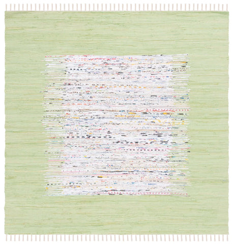 Safavieh Montauk 6'-0" x 6'-0" Rug in Ivory / Sea Green