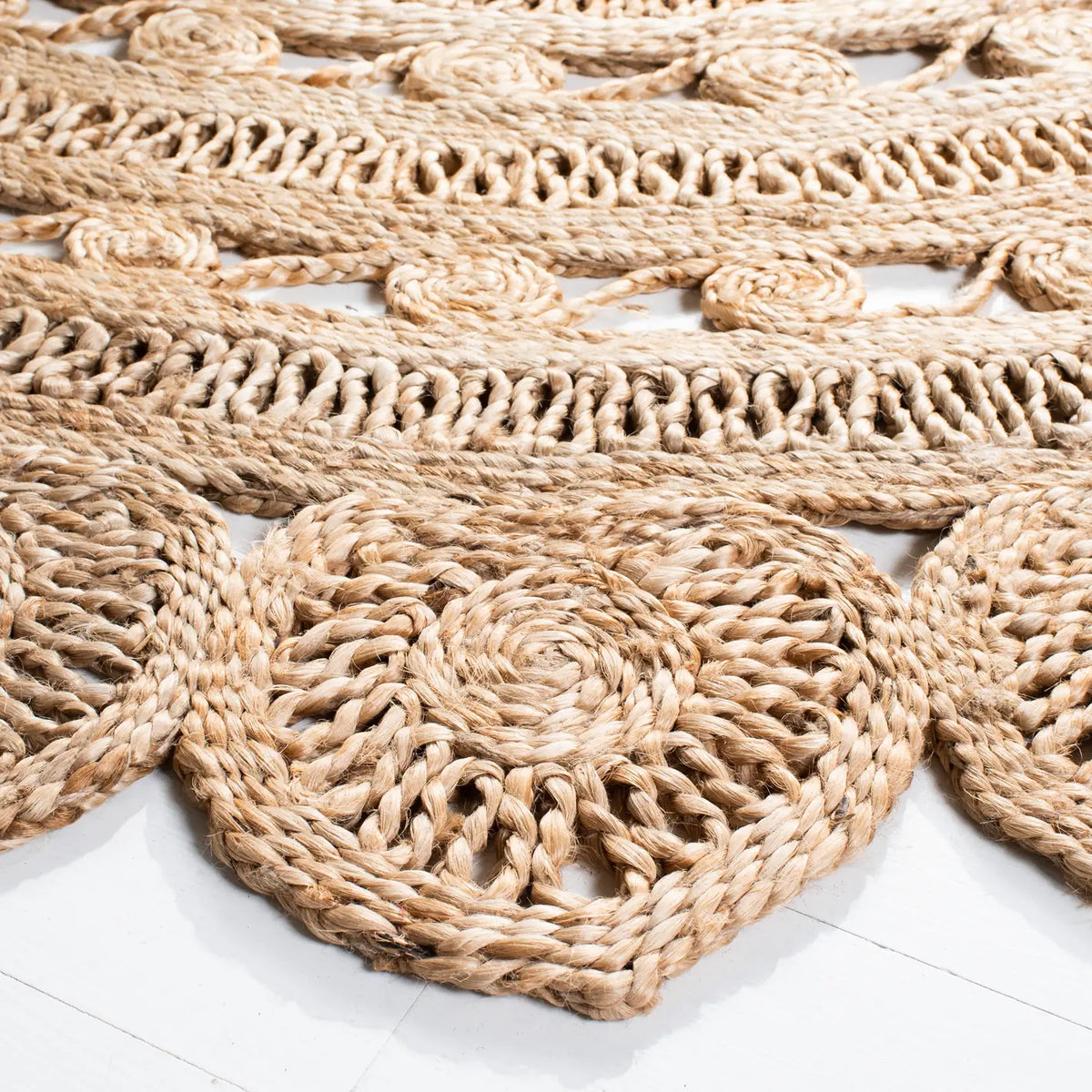 Safavieh Natural Fiber 10'-0" x 10'-0" Rug in Natural