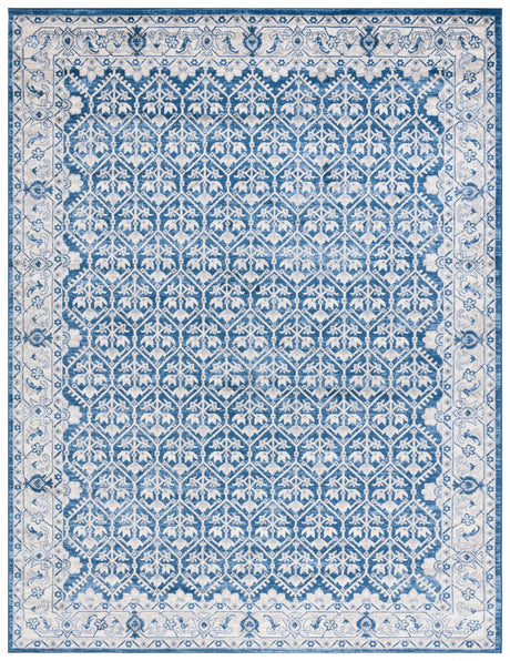 Safavieh Brentwood 10'-0" x 13'-0" Rug in Navy / Light Grey