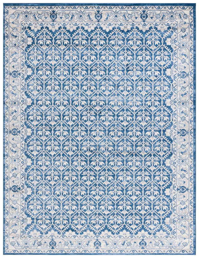 Safavieh Brentwood 10'-0" x 13'-0" Rug in Navy / Light Grey