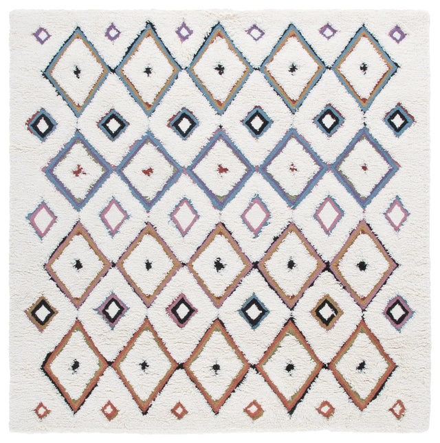 Safavieh Casablanca 6'-0" x 6'-0" Rug in Ivory / Blue