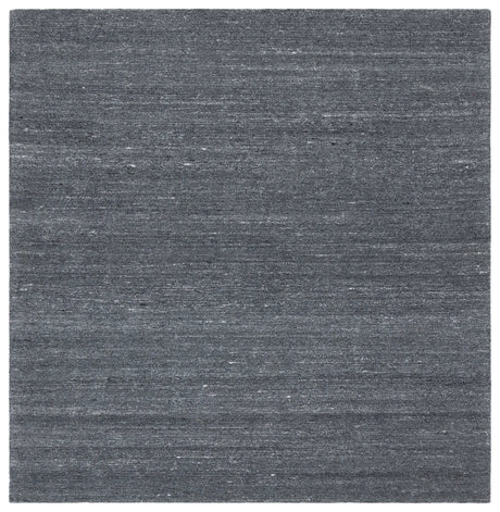 Safavieh Outdoor Micro-Loop 6'-0" x 6'-0" Rug in Dark Grey