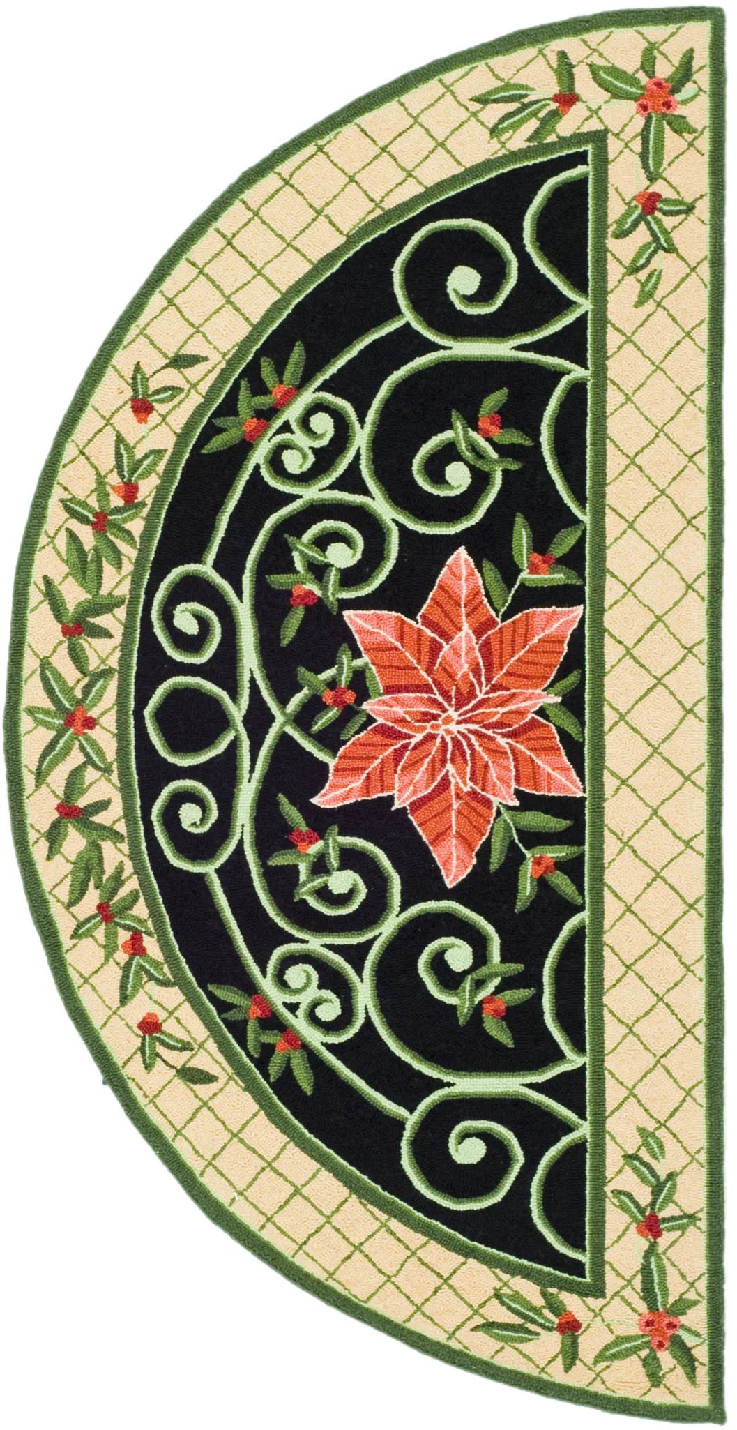 Safavieh Chelsea 2'-6" x 5'-0" Rug in Green / Beige
