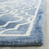 Safavieh Dip Dye 2'-3" x 6'-0" Rug in Blue / Ivory