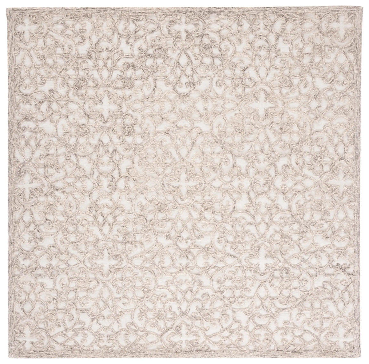 Safavieh Trace 6'-0" x 6'-0" Rug in Camel / Ivory