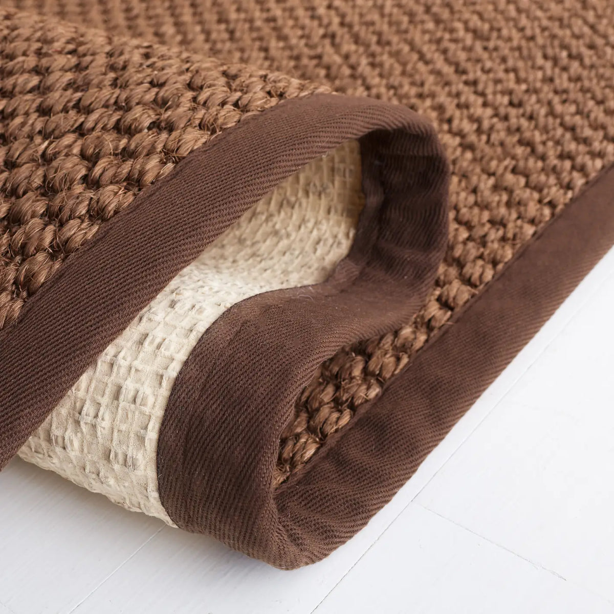 Safavieh Natural Fiber 4'-0" x 6'-0" Rug in Chocolate