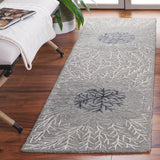 Safavieh Soho 2'-3" x 8'-0" Rug in Grey / Ivory