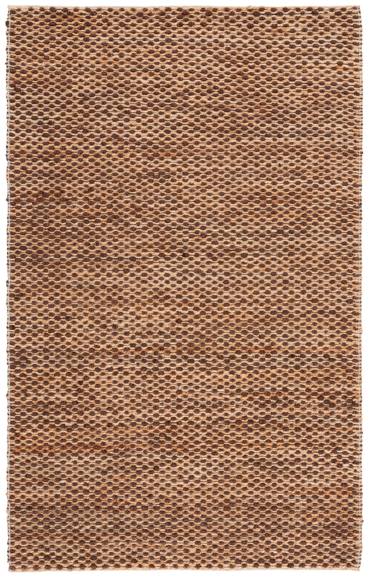 Safavieh Natural Fiber 4'-0" x 6'-0" Rug in Natural / Dark Brown