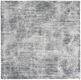 Safavieh Metro 6'-0" x 6'-0" Rug in Black / Ivory