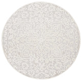 Safavieh Antiquity 6'-0" x 6'-0" Rug in Silver / Ivory