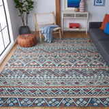 Safavieh Aspen 10'-0" x 14'-0" Rug in Blue / Orange