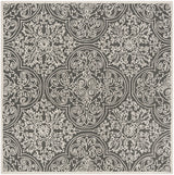 Safavieh Trace 6'-0" x 6'-0" Rug in Dark Grey / Light Grey