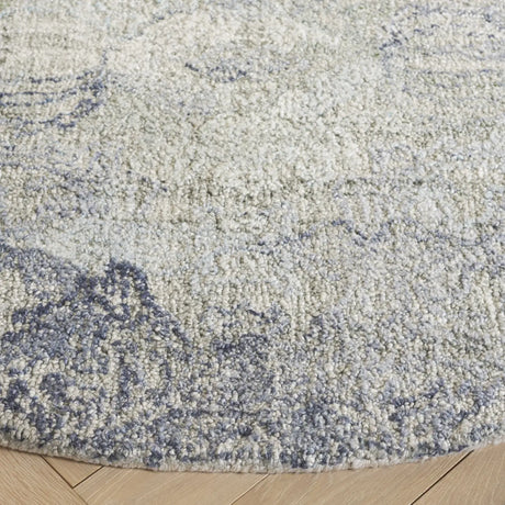 Safavieh Marquee 6'-0" x 6'-0" Rug in Ivory / Grey