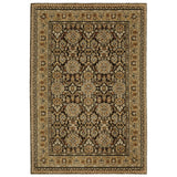 Oriental Weavers Sphinx Andorra 2431A Brown/ Gold Rug - main flat