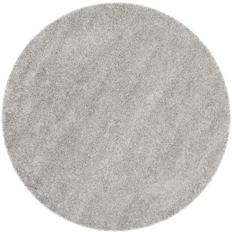 Safavieh Sgl-Laguna Shag 6'-7" x 6'-7" Rug in Silver