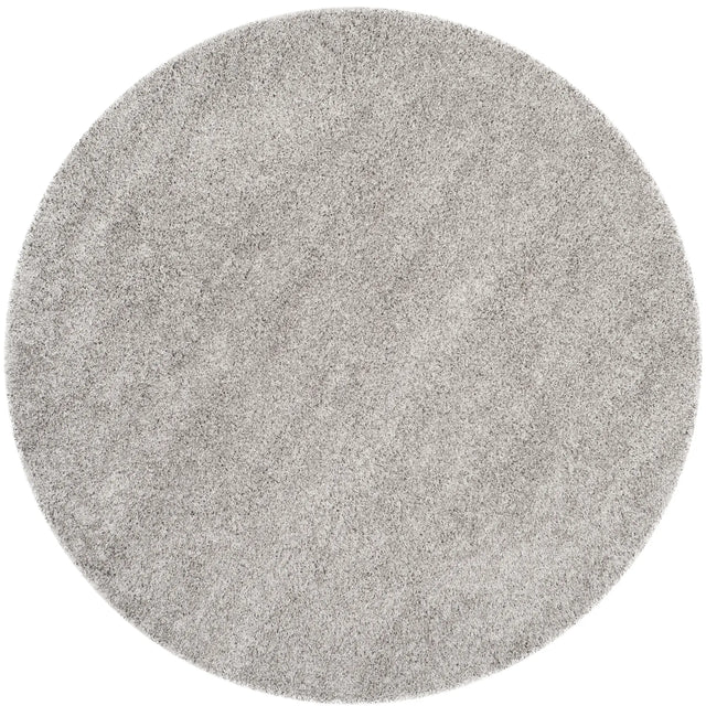 Safavieh Sgl-Laguna Shag 6'-7" x 6'-7" Rug in Silver