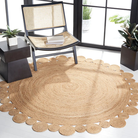 Safavieh Natural Fiber 5'-0" x 5'-0" Rug in Natural