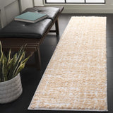 Safavieh Rumi Shag 2'-2" x 8'-0" Rug in Gold / Ivory