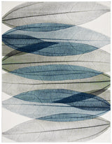 Safavieh Hollywood 10'-6" x 14'-0" Rug in Ivory / Blue Green