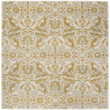 Safavieh Evoke 6'-7" x 6'-7" Rug in Ivory / Gold