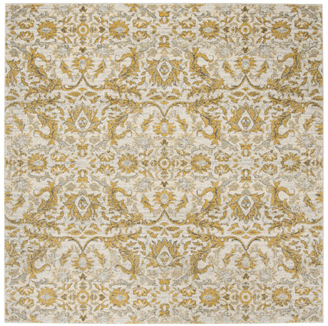 Safavieh Evoke 6'-7" x 6'-7" Rug in Ivory / Gold