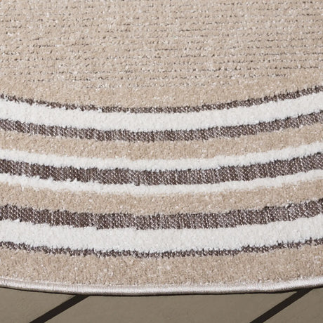 Safavieh Cabana 6'-7" x 6'-7" Rug in Beige / Ivory