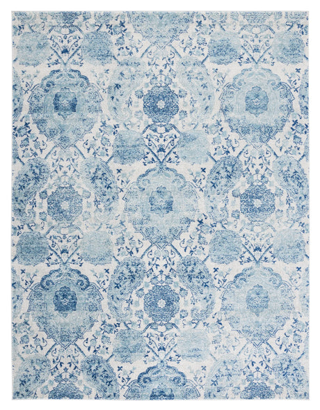 Safavieh Madison 10'-0" x 14'-0" Rug in Cream / Turquoise