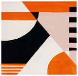 Safavieh Rodeo Drive 6'-0" x 6'-0" Rug in Ivory / Rust