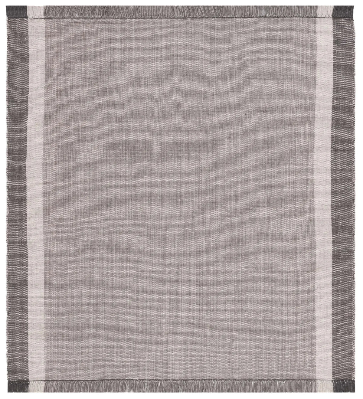 Safavieh Montauk 7'-0" x 7'-0" Rug in Ivory / Grey