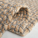 Safavieh Natural Fiber 4'-0" x 6'-0" Rug in Natural / Grey