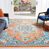 Safavieh Madison 10'-0" x 14'-0" Rug in Orange / Teal