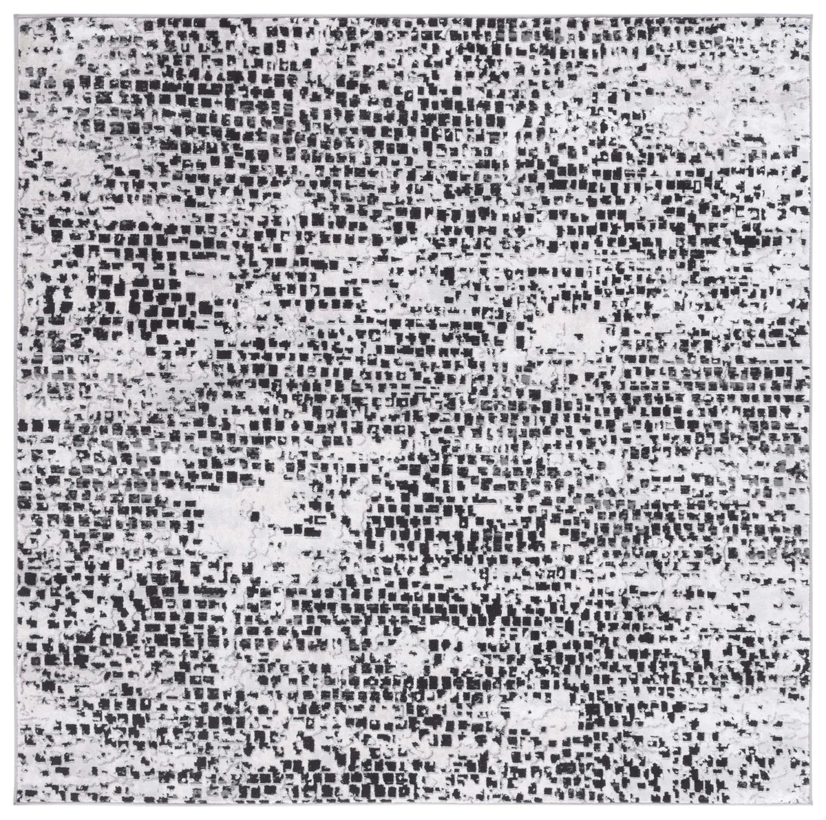 Safavieh Amelia 6'-7" x 6'-7" Rug in Charcoal / Grey