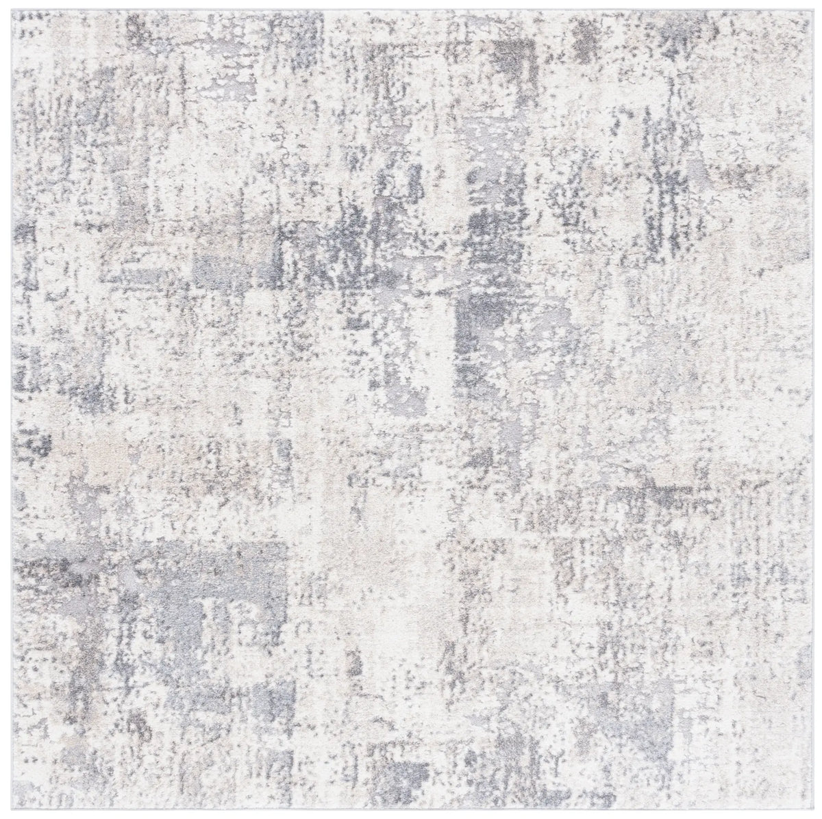 Safavieh Opal 6'-7" x 6'-7" Rug in Ivory / Grey