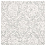 Safavieh Abstract 6'-0" x 6'-0" Rug in Ivory / Grey