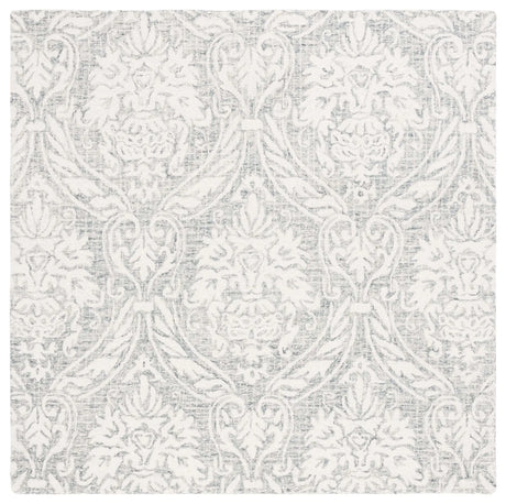 Safavieh Abstract 6'-0" x 6'-0" Rug in Ivory / Grey