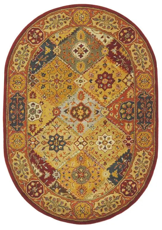 Safavieh Heritage 4'-6" x 6'-6" Rug in Multi