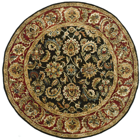 Safavieh Classic 6'-0" x 6'-0" Rug in Dark Olive / Red