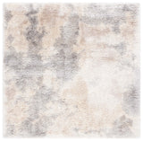 Safavieh Cloud Shag 6'-7" x 6'-7" Rug in Ivory / Grey